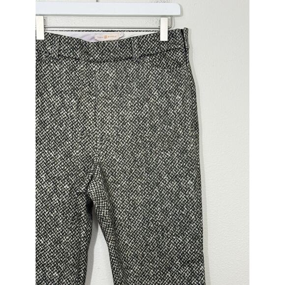 Tory Burch Donegal Cropped Flare Pants Printed Career, 6 - Picture 8 of 11